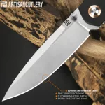 Artisan Cutlery Sirius Black G10