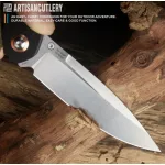 Artisan Cutlery Sirius Black G10