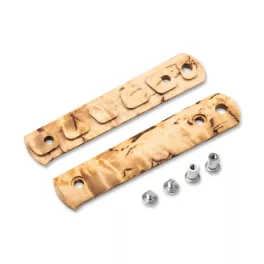   Böker BFF Packlite Handle Scale - Curly Birch Natural Smooth
