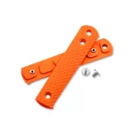 Böker BFF Packlite Handle Scale - G10 Orange Pyramid