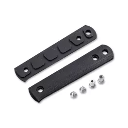   Böker BFF Packlite Handle Scale - Canvas Micarta Black Smooth