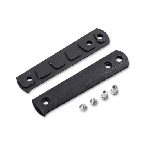 Böker BFF Packlite Handle Scale - Canvas Micarta Black Smooth