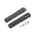 Böker BFF Packlite Handle Scale - Linen Micarta Black & White Rope