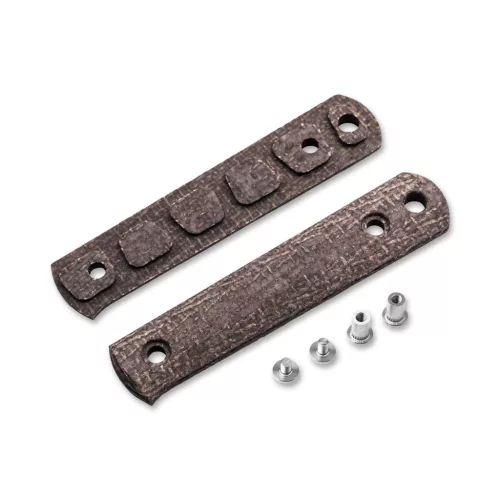 Böker BFF Packlite Handle Scale - Jute Micarta Bison Smooth