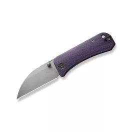 We Knife 19068J-2 Banter Wharncliffe Micarta Purple