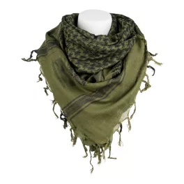 101 INC PLO Shemagh Fine Woven - Black/Green