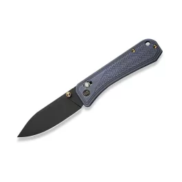 We Knife 24009-2 Bougie Banter Titanium Blue Black SW