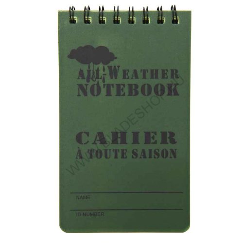 Fosco All Weather Notebook - Small - Vízálló Notesz