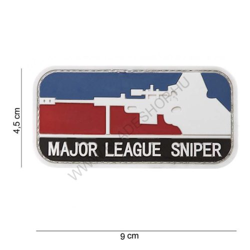 101 INC Patch 3D PVC Major League Sniper Color 11158