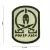 101 INC Patch 3D PVC Molon Labe Spartan White 12004 
