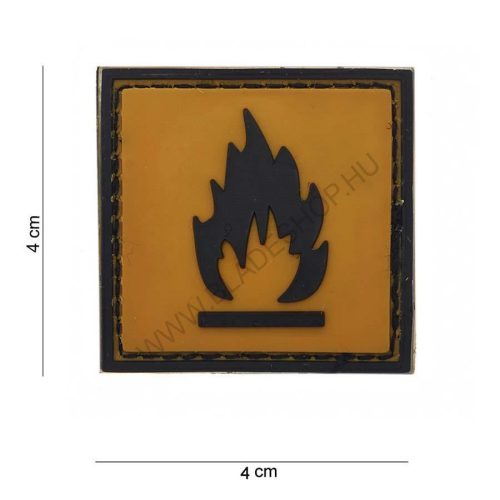 101 INC Patch 3D PVC Flammable 13059