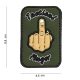 101 INC Patch 3D PVC Tactical Finger Green 11155