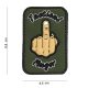 101 INC Patch 3D PVC Tactical Finger Green 11155