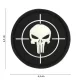 101 INC Patch 3D PVC Punisher Sight Black 9033