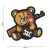 101 INC Patch 3D PVC Terror Teddy Brown 9013