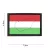 101 INC Patch 3D PVC Hungary with contour 4121
