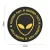 101 INC Patch 3D PVC Not Human Black/Yellow 9070