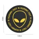 101 INC Patch 3D PVC Not Human Black/Yellow 9070