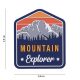 101 INC Patch 3D PVC Mountain Explorer 23006