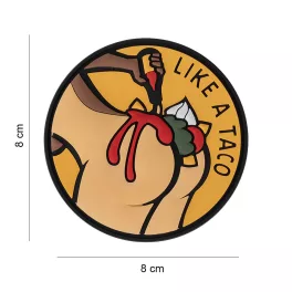 101 INC Patch 3D PVC Like a Taco 6063