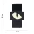 101 INC Laser Cut Patch GitD Cat Eyes MOLLE Black 3131