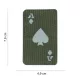 101 INC Laser Cut Patch Ace 5027