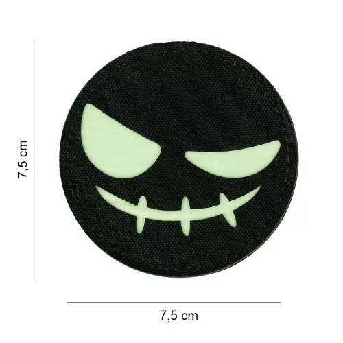 101 INC Laser Cut Patch GitD Face Evil Smiley 4081