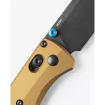 Benchmade 535BK-07 - Bugout - Burnt Brass Aluminium