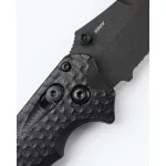 Benchmade 865SBK - Mini Bedlam Black G10