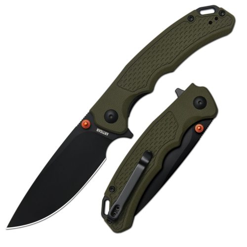 Artisan Cutlery Tradition V2 - Green G10