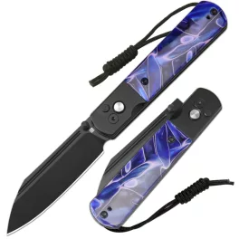 Artisan Cutlery Holm - Black/Blue Acrylic