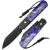 Artisan Cutlery Holm - Black/Blue Acrylic