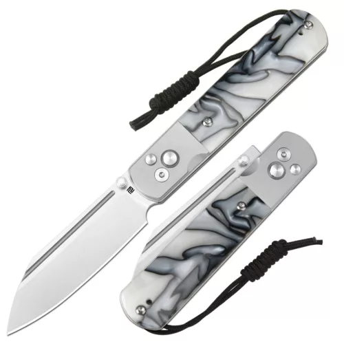 Artisan Cutlery Holm - Black/White Acrylic