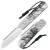 Artisan Cutlery Holm - Black/White Acrylic
