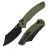Artisan Cutlery Simoon - Green G10/Black Blade