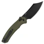 Artisan Cutlery Simoon - Green G10/Black Blade