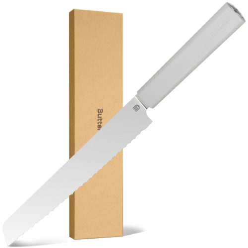 Butterfork Purest Bread Knife - Light Grey