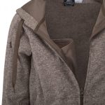 Helikon-Tex Covert Tactical Hoodie FullZip - Light Tan Melange  