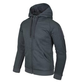   Helikon-Tex Urban Tactical Hoodie FullZip - Black/Grey Melange  