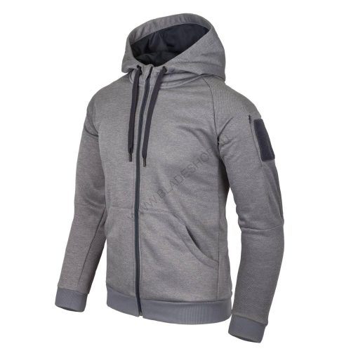 Helikon-Tex Urban Tactical Hoodie FullZip - Grey Melange  