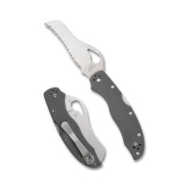 Spyderco Byrd Gooney SpyderEdge Grey G10