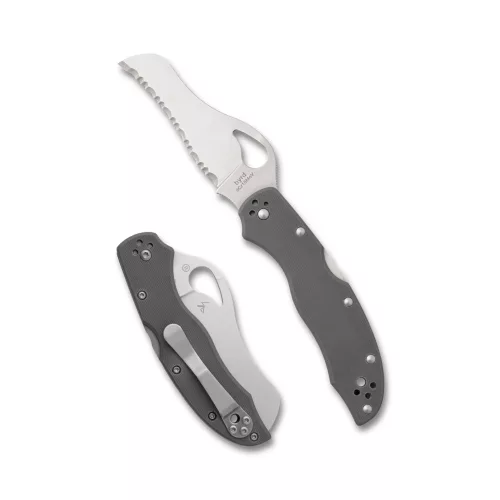 Spyderco Byrd Gooney SpyderEdge Grey G10