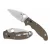 Spyderco Manix 2 Brown Canvas Micarta CPM CruWear
