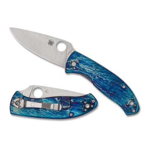 Spyderco Tenacious RIL Disarray Titanium
