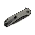 Civivi C18062PD-1 Button Lock Elementum II Aluminium Grey Black Stonewashed