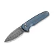 Civivi C20052F-DS1 Mini Shakan Damascus Blue Aluminium