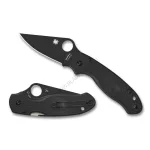 Spyderco Para 3 Lightweight Black / Black Blade