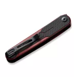 Civivi C23015-1 KwaiQ Milled G10 Burgundy/Black