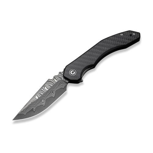Civivi C23050-DS2 Bluetick Damascus Carbon Fiber