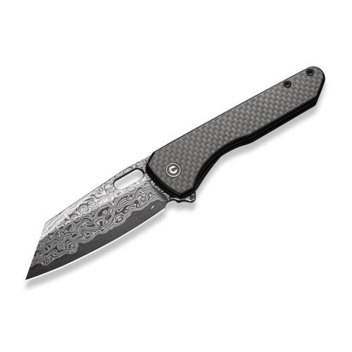 Civivi C23060-DS1 Nugz Damascus Carbon Fiber
